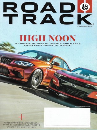 ROAD & TRACK 2018 NOV - BMW M2, CAMARO SS 1LE, ASTON MARTIN DBS SUPERLEGGERA 